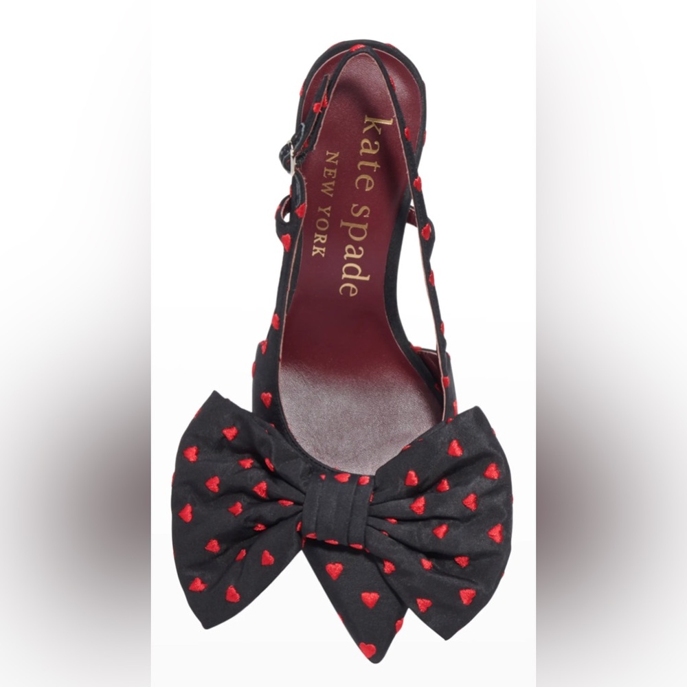 Kate Spade Pumps with Hearts and Bow ♠️